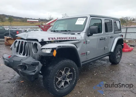 2020 Jeep Wrangler Unlimited Rubicon 4X4 из США, поврежденный, VIN 1C4HJXFG7LW197232